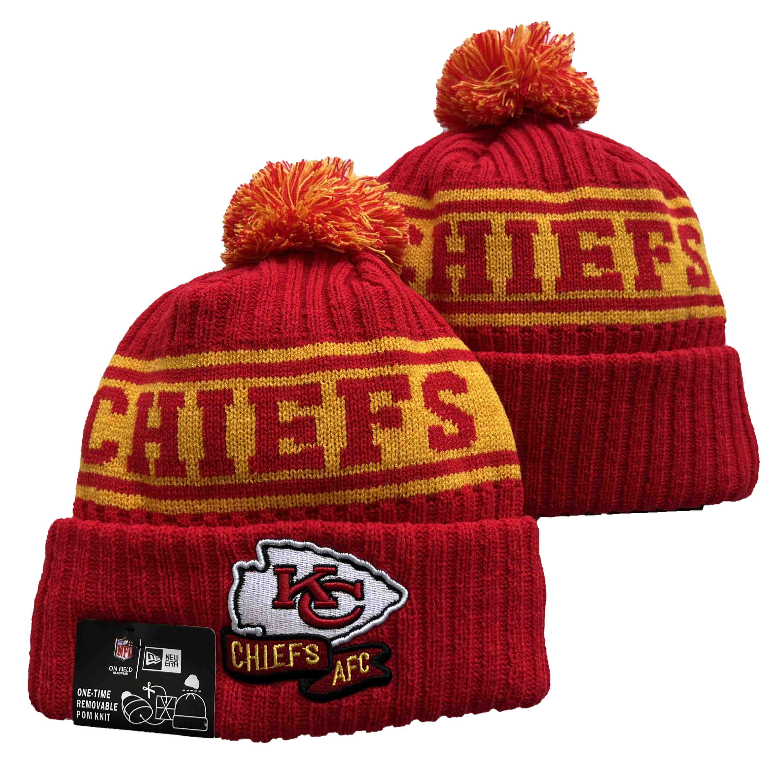 Kansas City Chiefs 2025 Stitched Knit Hats 001 Kansas City Chiefs 2025 Stitched Knit Hats 001